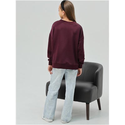 Свитшот "Детский" Бордо