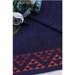 Полотенце махровое Венона Luxor, 05-113 темно-синий