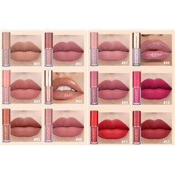 Набор матовых помад 12 штук HANDAIYAN