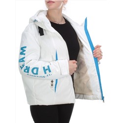 D004 WHITE Куртка демисезонная женская (100 гр. синтепон)