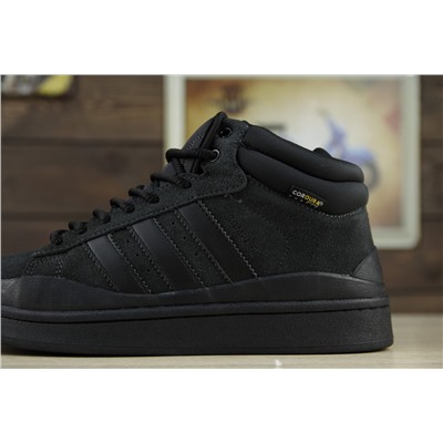 Зимние Adidas Campus из натуральной замши