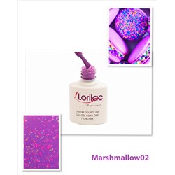 Гель лак Lorilac серия Marshmallow № 02 10 ml