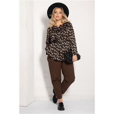 Блуза Ланта (черная) Б12710-37