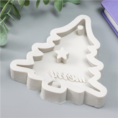 Молд силиконовый «Ёлочка» 9×7×1.5 см