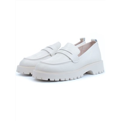 03-XR183/2 BEIGE Лоферы женские (натуральная и искусственная кожа)