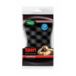 МЖ Губка банная Спорт Чемпион массажная большая 1шт мужская