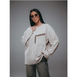 Свитшот Дабл бежевый Свт