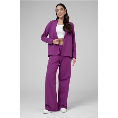 Жакет женский 25-450L3-44 яр.сливовый