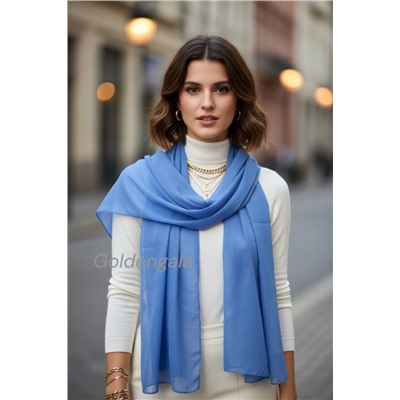 Шарф шифоновый однотонный Арт 0984/9