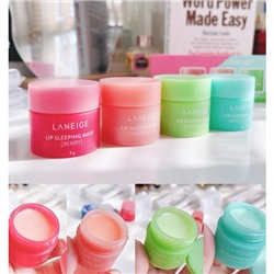 Набор ночных масок для губ Laneige