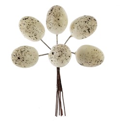 GAEM Набор из 6-ти изделий декоративных "Яйца пасхальные", L17 W3,5 H18/10 см