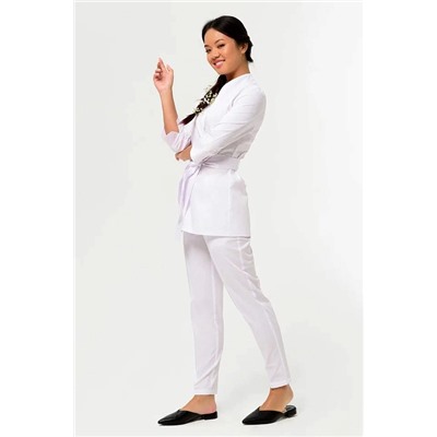 Блуза медицинская женская 3-88-04-3 / ADVA Белая (0F)