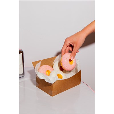 Подсвечник Fast food, Donut, Ø7 см, белый