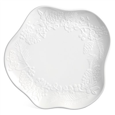 НАБОР ФИГУРНЫХ ТАРЕЛОК ЗАКУСОЧНЫХ LEFARD "CELEBRATION" 2 ШТ. 20,5*2 СМ (КОР=16НАБ.)