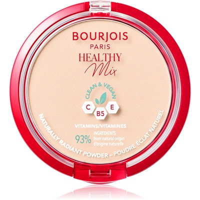 1 Bourjois компактная пудра HEALTHY MIX т.01 ivory