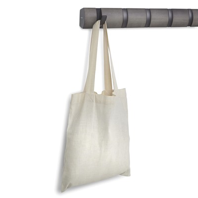 Вешалка настенная Flip, 81 см, 8 крючков, серая/олово