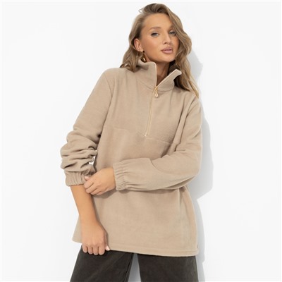 Свитшот флисовый, Игра на опережение (бежевый)