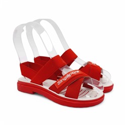 Босоножки LV69-67 красные