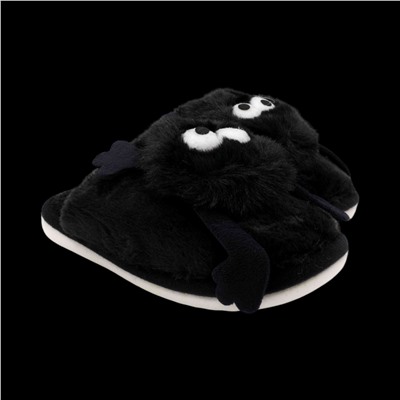 Тапочки меховые 10217 черные