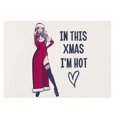 Новогодняя салфетка на стол I am hot ПВХ, 40×29 см, 560 г/м²