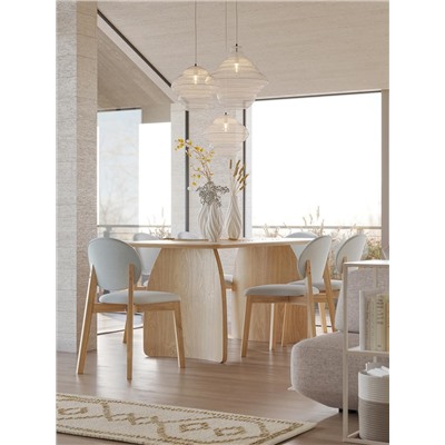 Ваза для сухоцветов Printed Art, Wave, 25 см