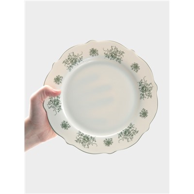 Тарелка глубокая WY Emerald Essence, 200 мл, d=21.5 см, фарфор, белая