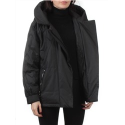 903 BLACK Куртка демисезонная женская (100 гр. синтепон)