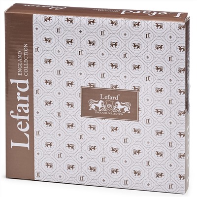 НАБОР ТАРЕЛОК ЗАКУСОЧНЫХ LEFARD "CHARM" 2 ШТ. 19*2,5 СМ (ЗОЛОТО)