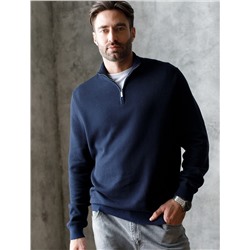 Джемпер жаккардовой вязки из пряжи двух оттенков