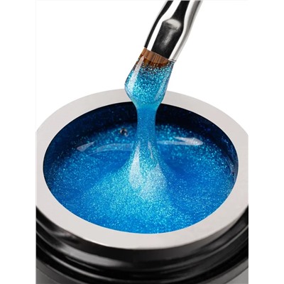 Manita Professional Гель моделирующий для ногтей с хлопьями юки / Builder Gel Euphoria №05, 15 мл