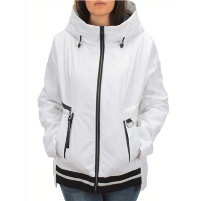 H9270 WHITE Куртка демисезонная женская (100 гр. синтепон)