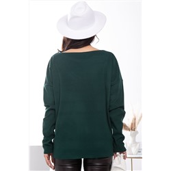 Лонгслив Инес (зеленый) Б11519