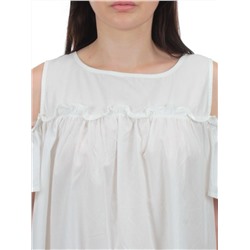 827 WHITE Сарафан летний женский (100% хлопок)