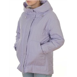 9607 LILAC Куртка стеганная демисезонная женская (100 гр. холлофайбер)