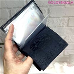 Портмоне для авто документов и паспорта натуральная кожа