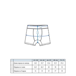 Трусы для мальчика, 2 шт. в комплекте