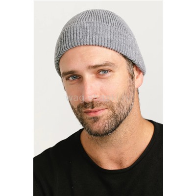 Мужская шапка с отворотом Топ426