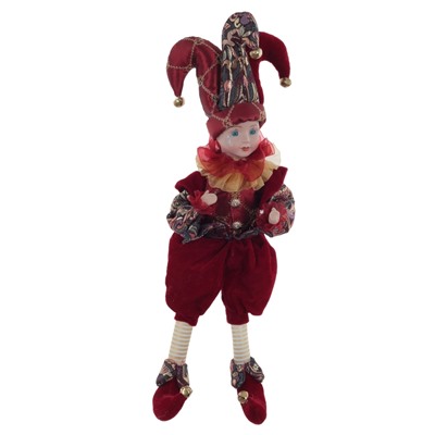 GAEM Игрушка набивная "Клоун" (муз, движ), L14 W10 H46 см (полка 22 см.)
