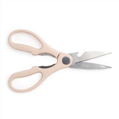 НАБОР AGNESS ИЗ 11ПР: 5 НОЖЕЙ,ПОЛОВНИК,ЛОПАТКА,ШУМОВКА,ПОДСТАВКА,НОЖЕТОЧКА И НОЖНИЦЫ, ЦВЕТ: БЕЖЕВЫЙ