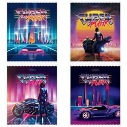 Тетрадь 48л., А5, клетка ArtSpace "Стиль. Cyberpunk"