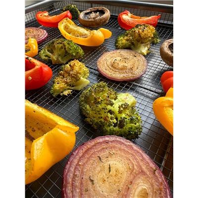 Противень для запекания с решеткой-гриль Roast Masters, 36х45 см, черный