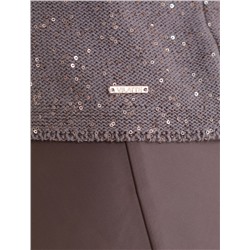 Джемпер из хлопковой пряжи с пайетками