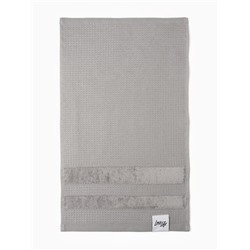 Полотенце махровое LoveLife «Макан» 30×50 см, серое, 100% хлопок, 480 г/м²