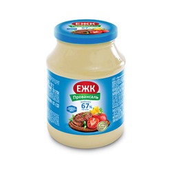 Майонез ЕЖК Провансаль 67% 463г стеклянная банка