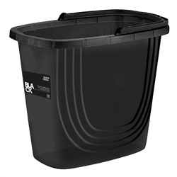 Ведро прямоугольное Spin&Clean Black 10 л SC111710621