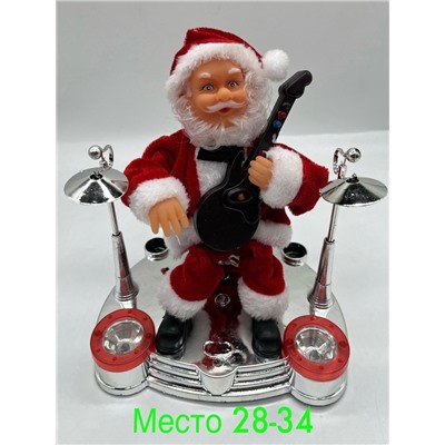 Новогодние деда мороза Музыка и поёт 🔥🔥цена : 700₽ Коробок по 1 штук Размер: 20см*15см*13см Робот на батареек