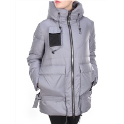 8912 GRAY Куртка зимняя женская CORUSKY (200 гр. холлофайбера)