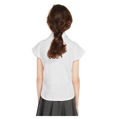 2pk Girls' Easy Iron School Shirts (2-16 Yrs)