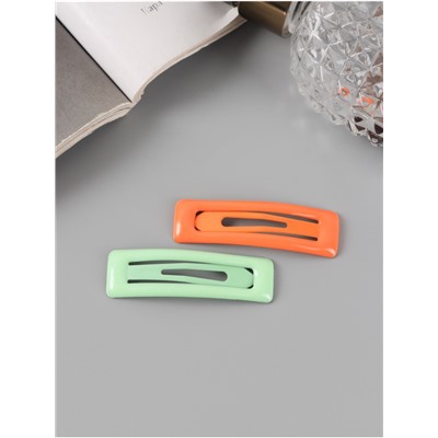 Невидимки для волос «Милен», набор 5 шт., нежность, 5 см, МИКС