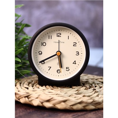 Часы-будильник «Rise and Shine», black (10,5х10 см)